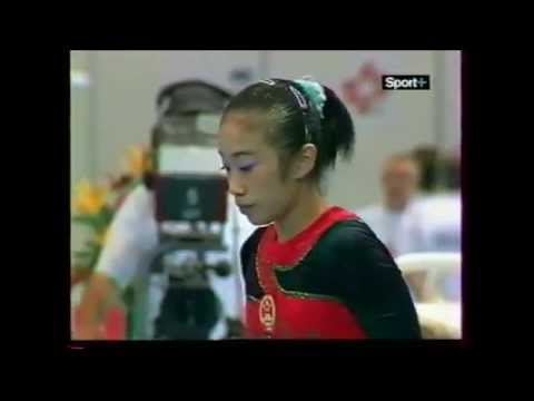 HAN Bing (CHN) floor - 2005 Swiss Cup