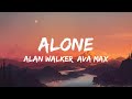 Alan Walker Ava Max Alone Lyrics