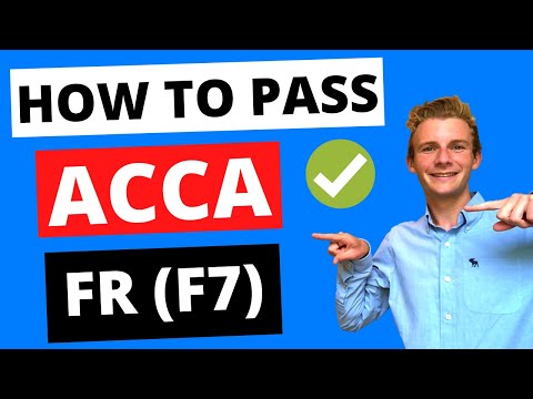 ⭐️ HOW TO PASS ACCA FR (F7) FINANCIAL REPORTING - 3 TOP TIPS! ⭐️ | How to Pass ACCA F7 |