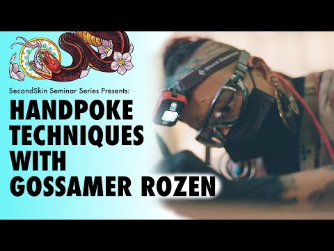 Handpoke Techniques by Gossamer Rozen