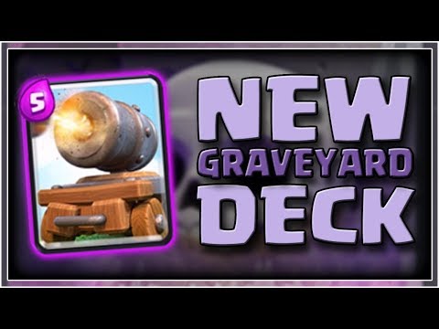 NEW Meta GRAVEYARD | Cannon Cart Graveyard Deck in Clash Royale