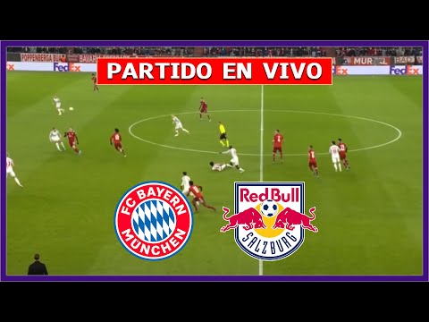 ✅ BAYERN MUNICH vs RB SALZBURG EN VIVO 🏆 JUEGA LUIS DIAZ | LA SECTA DEPORTIVA