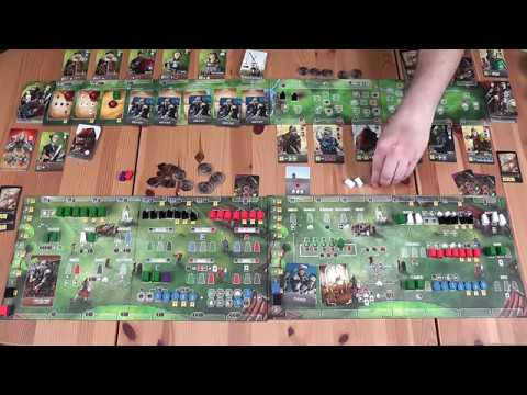 EGYSZEMÉLYES JÁTÉK: A NYUGATI KIRÁLYSÁG LOVAGJAI 1. RÉSZ - d3meeples