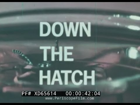 "DOWN THE HATCH" 1970s U.S. NAVY ANTI-ALCOHOLISM, ANTI-DRINKING EDUCATIONAL FILM   XD65614