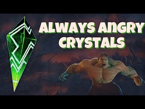 5X Always Angry GrandMaster Crystals | MCOC