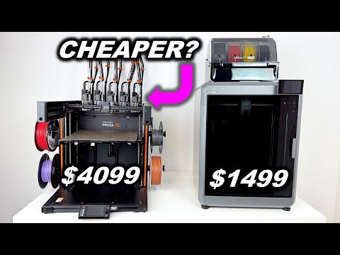 Prusa XL vs. K2 plus: Material and Energy Efficiency Tested!