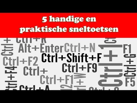 Sneltoetsen in Excel – opmaak van getallen met sneltoetsen - ExcelXL.nl trainingen en workshops
