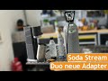 Soda Stream Duo Neue Adapter Adapterschlauch Für Große CO² Flaschen Alte Flasche Im Duo System