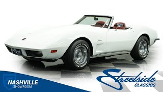Video Thumbnail for 1973 Chevrolet Corvette