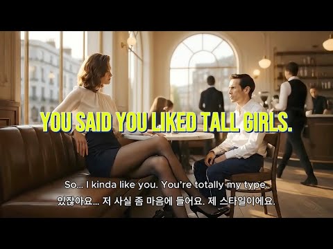 Tall Girl Blind Date - 키큰여자의 소개팅 #tallwoman #aivideo #heightdifference