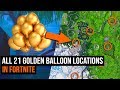 All 21 Golden Balloon Locations In Fortnite - Season 7 Challenges