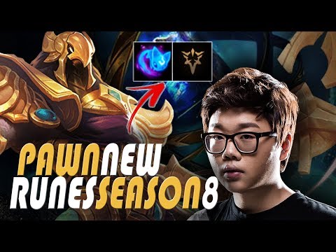 KT PawN Azir Mid - Season 8 New Runes