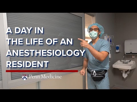 Watch video titled A Day in the Life of an Anesthesiology and Critical Care Resident on YouTube
