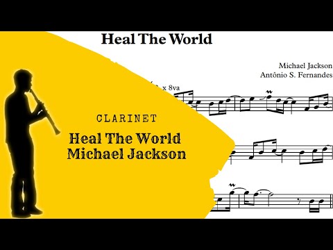 Heal The World - Michael Jackson Sheet Music Clarinet