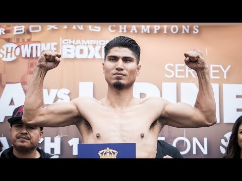 Garcia vs. Lipinets: Weigh-In | SHOWTIME CHAMPIONSHIP BOXING