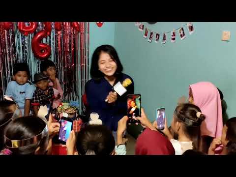 Sanza Soleman ( Nyong Manis ) Live Ulang tahun Abhy ke 6 Th