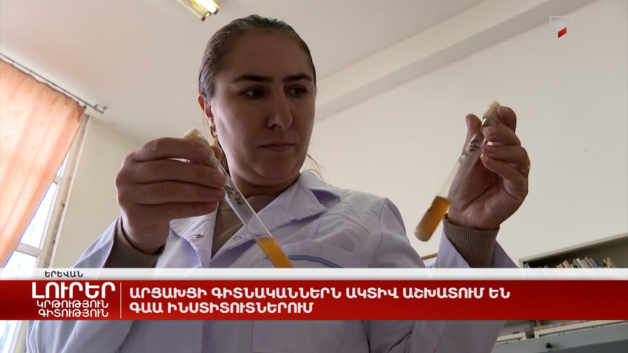 Արցախցի գիտնականներն ակտիվ աշխատում են ԳԱԱ ինստիտուտներում