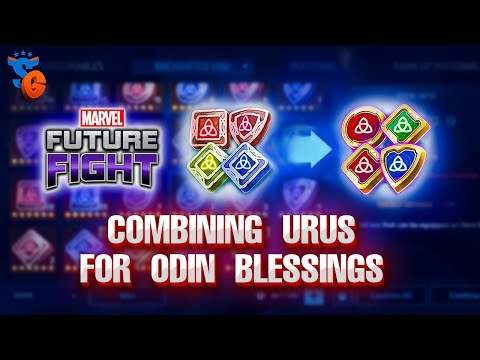 COMBINING URUS FOR ODIN BLESSINGS | MARVEL FUTURE FIGHT