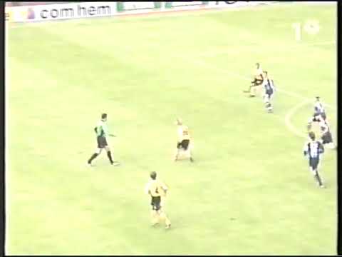 Sammandrag från SVT: Elfsborg - Djurgården 0-2 (Allsvenskan 2003, omgång 16)