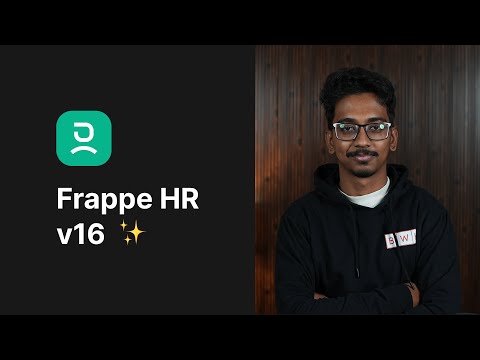 Frappe HR Overview and Version 16 Features video thumbnail