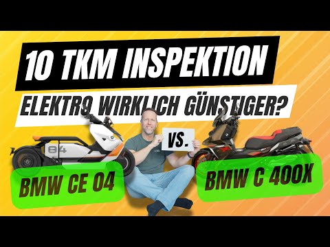 Electric versus combustion engine: BMW CE 04 or C 400 X – which one will cost you more for the 10...