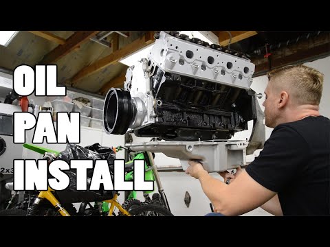 Chevelle LS Turbo Build - Holley 302-3 Oil Pan Install
