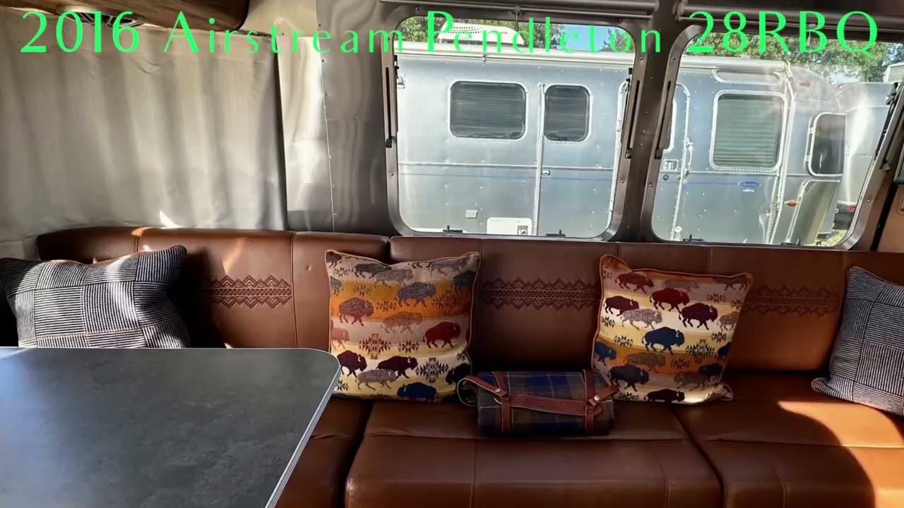 A photo of this 2016 Airstream PENDLETON 27FB