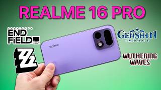 Gaming test - realme 16 Pro with MediaTek Dimensity 7300 Max!