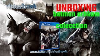 BATMAN ARKHAM COLECCTION PLAYSTATION 4, UNBOXING 🙌