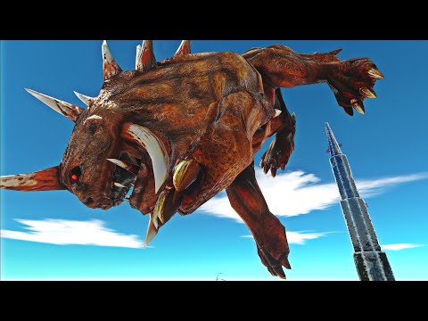 MYTHICAL MONSTERS vs DEADLY SPIKES – ARBS Epic Challenge!
