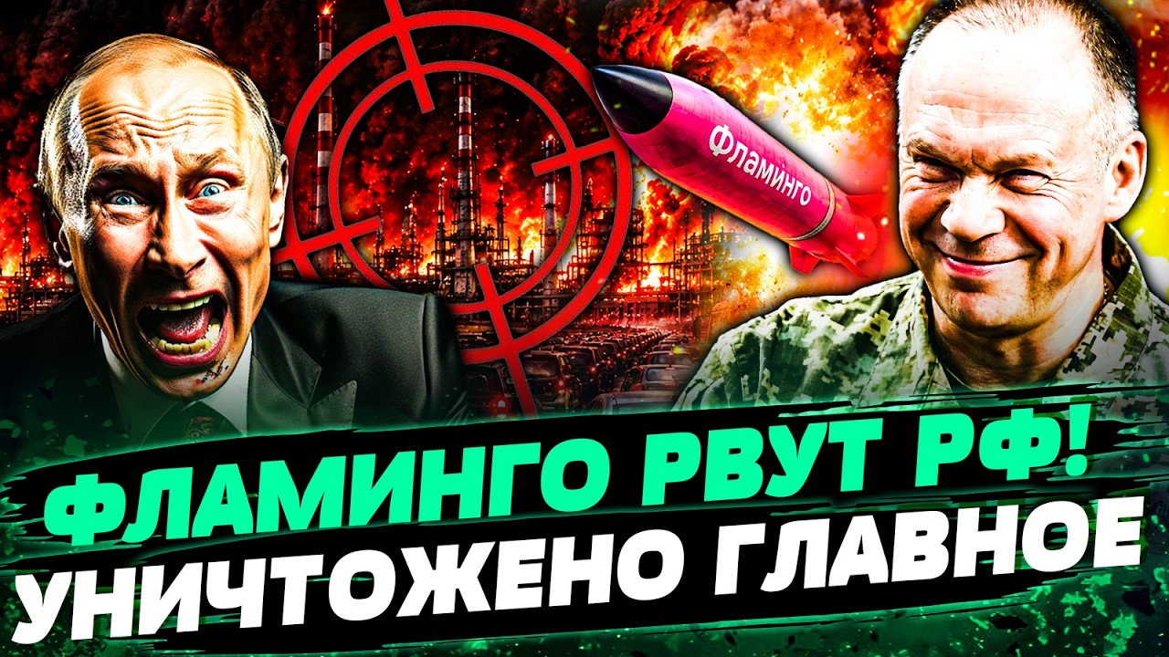 🚀ЭТО СЛУЧИЛОСЬ! УРАГАН ФЛАМИНГО ВЗОРВАЛ РФ! ИСКАНДЕРЫ РАЗОРВАЛО! ПВО НЕ СПА?