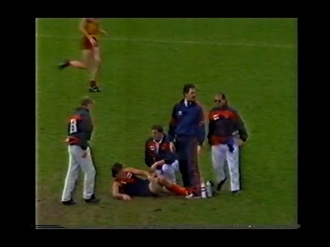 1990 - Melbourne v Brisbane Bears - News Reports - Round 18 - VFL Park - AFL