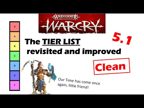 WARCRY TIER LIST 5.1 - Small changes and big improvements!