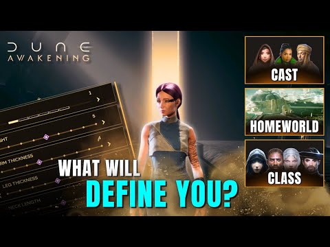 Dune Awakening: Creating Your Character – Starting Abilities, Cast & Unique Emote Showcase