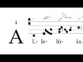 Alleluia: Iustus ut palma florebit