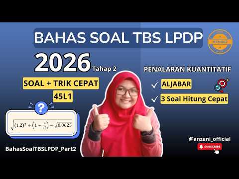 DRILLING SOAL TES BAKAT SKOLASTIK (TPS) PART 4: Penalaran Analitik Urutan & Posisi