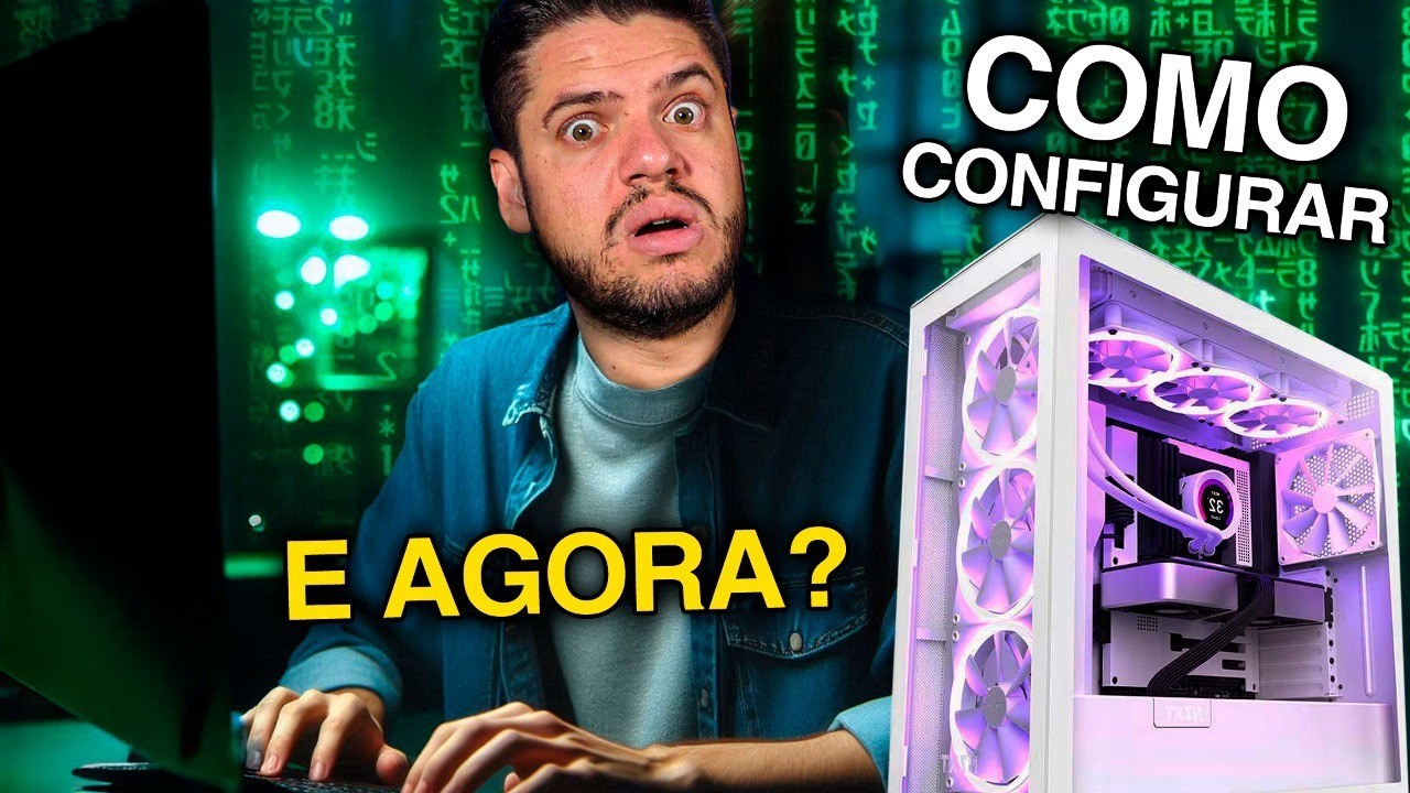 HOW TO INSTALL WINDOWS and CONFIGURE after BUILDING the PC? SIMPLE and EASY STEP-BY-STEP!