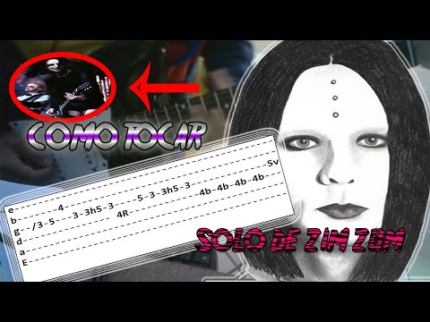 Zim zum + Lesson tab | Sweet Dreams solo Guitar cover