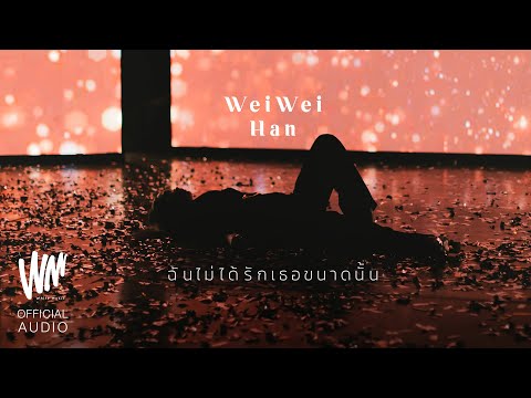 ฉันไม่ได้รักเธอขนาดนั้น - WeiWei Han [Official Audio]