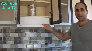 Mutfak aspiratörü montajı nasıl yapılır.