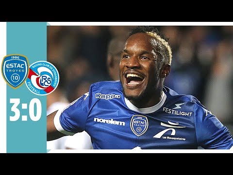 ES Troyes AC - Racing Straßburg 3:0 / Niane setzt noch in der Nachspielzeit einen Drauf