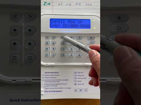DSC NEO add the wireless contact zone 10