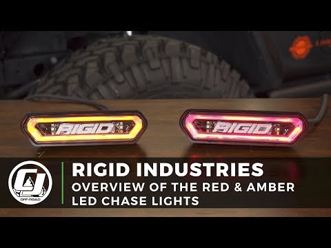 Rigid Industries | Amber & Red LED Chase Light