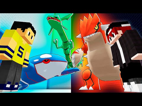 QUAL O MELHOR POKÉMON LENDÁRIO? (Trio do Clima) - Minecraft Disputa Suprema