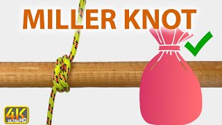 Miller Knot Great Knot to Tie a Bag Closed | Miller Knot Guide for Outdoor Enthusiasts