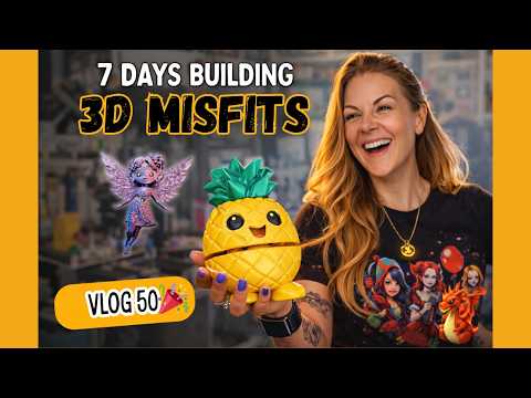 Hinter den Kulissen meiner 3D-Druckfarm | Neue Modelle & Filamenttests