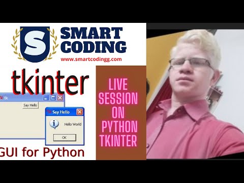 Live Session On Python Tkinter Library