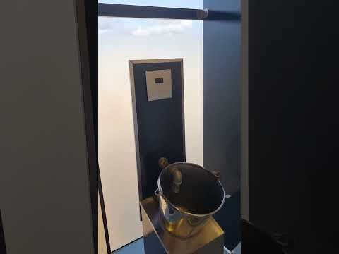 Unique Urinoar Male Toilet in Basket Form. Radisson Hotel Colombo Sri Lanka.