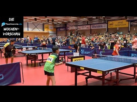 Die myTischtennis-Wochenvorschau KW 33 2023