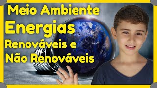 Fontes de Energias Renováveis e Não Renováveis. Ensino Fundamental.